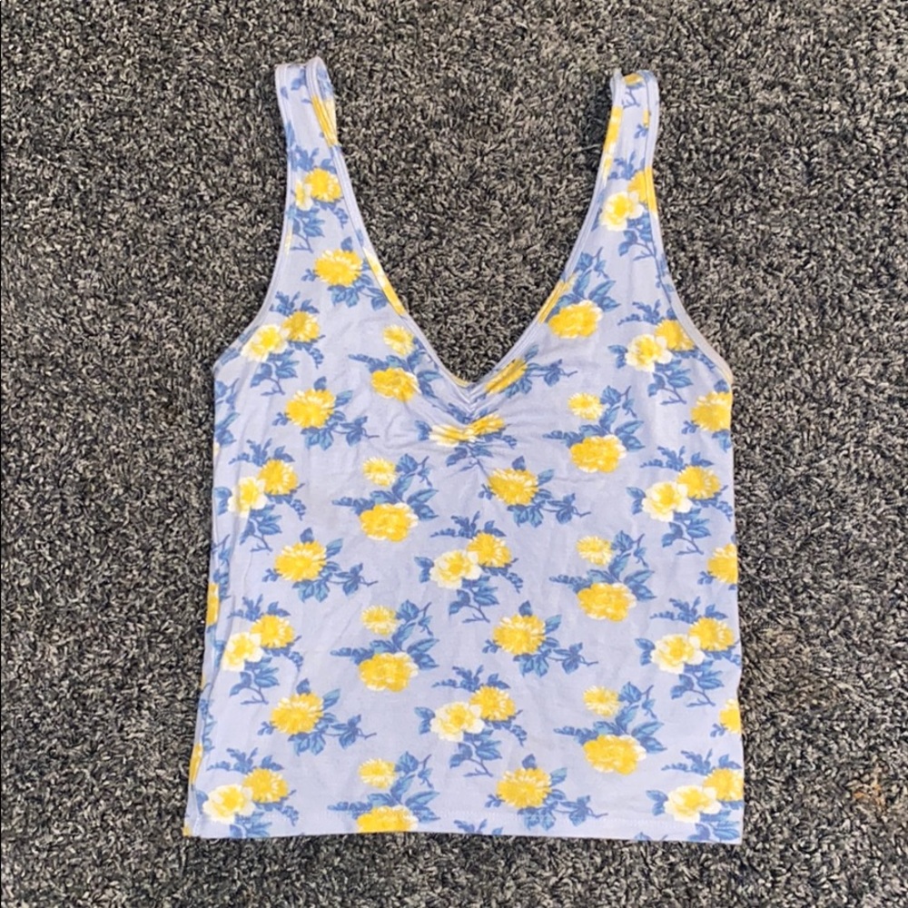 American Eagle Floral Soft & Sexy Tank